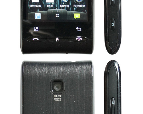 Телефон LG Optimus - чертежи, габариты, рисунки
