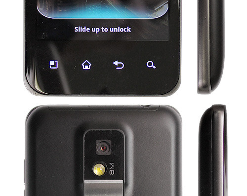 LG Optimus 2x phone - drawings, dimensions, figures