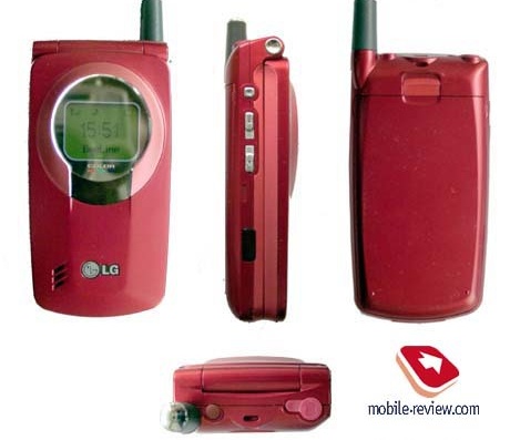 Телефон LG W7000 - чертежи, габариты, рисунки
