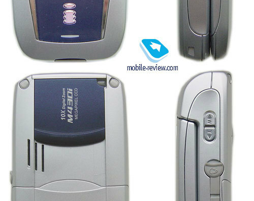 Телефон Mitsubishi M430i - чертежи, габариты, рисунки