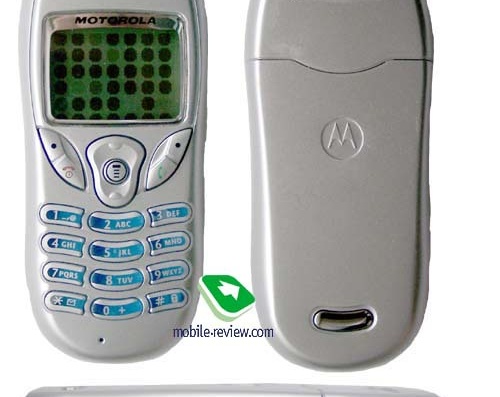 Телефон Motorola C300 - чертежи, габариты, рисунки
