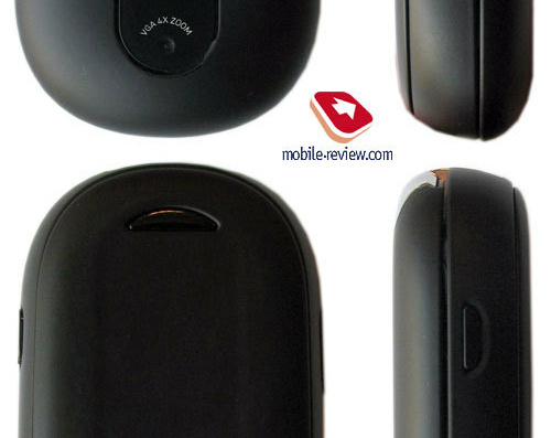 Motorola PEBL V6 phone - drawings, dimensions, figures
