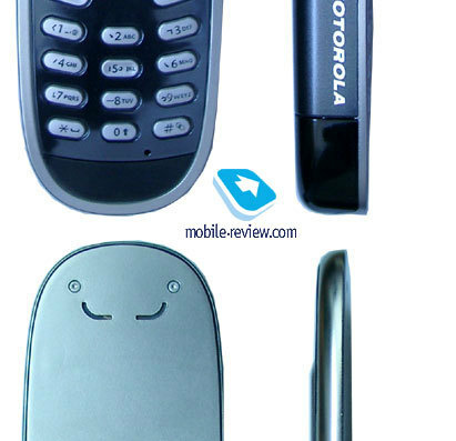 Motorola V80 phone - drawings, dimensions, figures