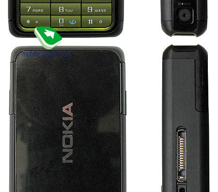 Телефон Nokia 3250 - чертежи, габариты, рисунки