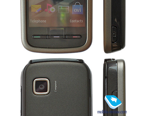 Телефон Nokia 5228 - чертежи, габариты, рисунки