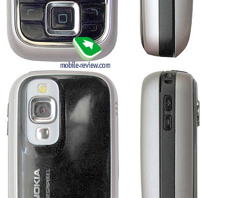 Телефон Nokia 6111 - чертежи, габариты, рисунки