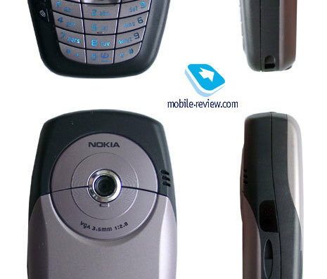 Nokia 6600 phone - drawings, dimensions, figures