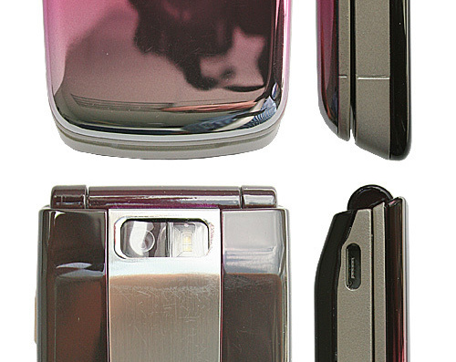 Телефон Nokia 6600 Fold - чертежи, габариты, рисунки