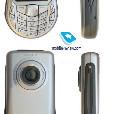 Nokia 6630 phone - drawings, dimensions, figures
