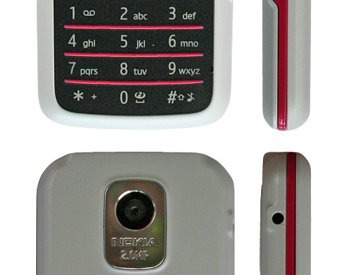 Телефон Nokia 7210 Supernova - чертежи, габариты, рисунки