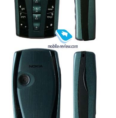 Телефон Nokia 7250 - чертежи, габариты, рисунки