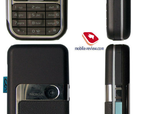 Телефон Nokia 7360 - чертежи, габариты, рисунки