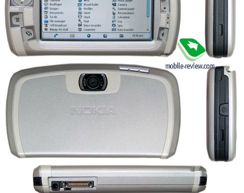 Телефон Nokia 7710 - чертежи, габариты, рисунки