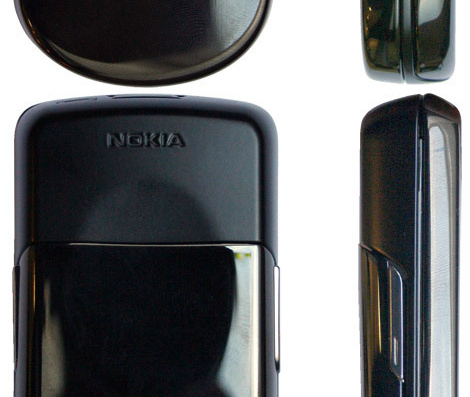 Телефон Nokia 8800 Sirocco Edition - чертежи, габариты, рисунки