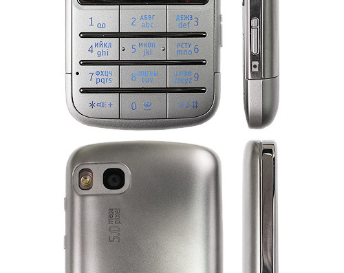 Телефон Nokia C3-01 - чертежи, габариты, рисунки