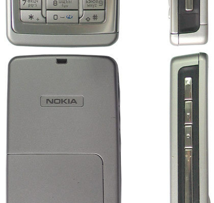 Телефон Nokia E60 - чертежи, габариты, рисунки