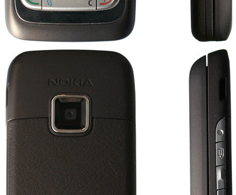 Телефон Nokia E65 - чертежи, габариты, рисунки
