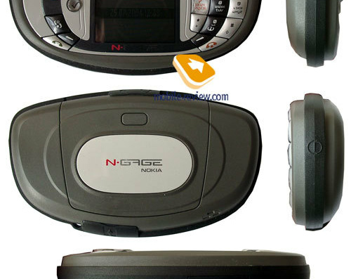 Телефон Nokia N-gage QD - чертежи, габариты, рисунки