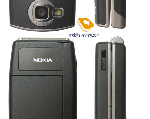 Nokia N71 phone - drawings, dimensions, figures