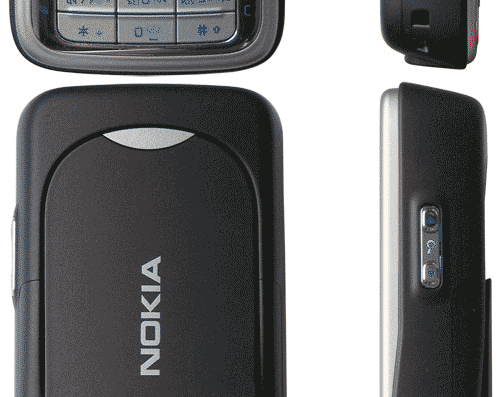 Nokia N73 phone - drawings, dimensions, figures