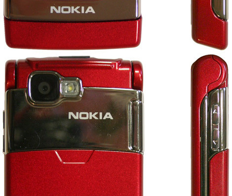 Nokia N76 phone - drawings, dimensions, figures