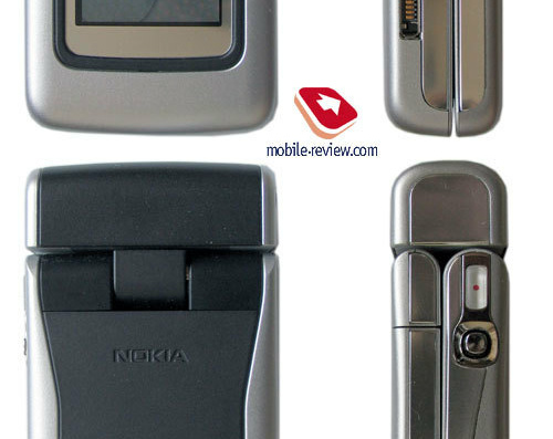 Nokia N90 phone - drawings, dimensions, figures