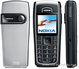 Телефон Nokia Phone - чертежи, габариты, рисунки
