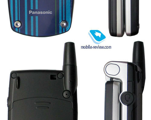 Телефон Panasonic A500 - чертежи, габариты, рисунки