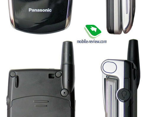 Телефон Panasonic X400 - чертежи, габариты, рисунки
