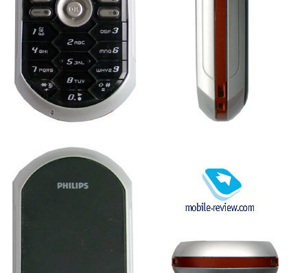 Телефон Philips 350 - чертежи, габариты, рисунки