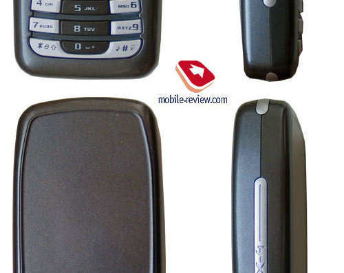 Телефон Sagem myX-4 - чертежи, габариты, рисунки