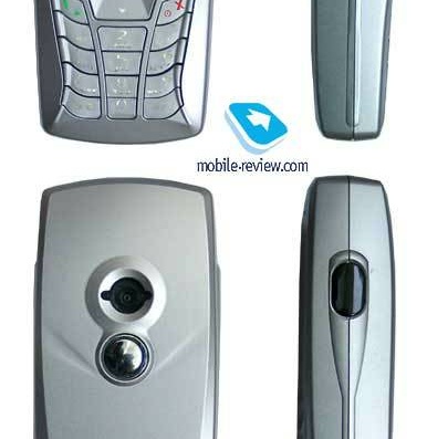 Телефон Sagem myX-7 - чертежи, габариты, рисунки