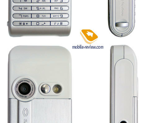 Телефон Sagem myX-8 - чертежи, габариты, рисунки