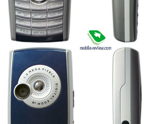 Телефон Sagem myX6-2 - чертежи, габариты, рисунки