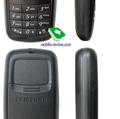 Телефон Samsung C120 - чертежи, габариты, рисунки