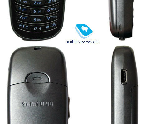 Телефон Samsung C230 - чертежи, габариты, рисунки
