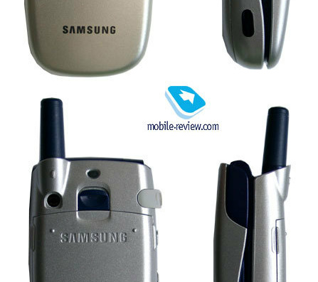 Samsung D100 phone - drawings, dimensions, pictures