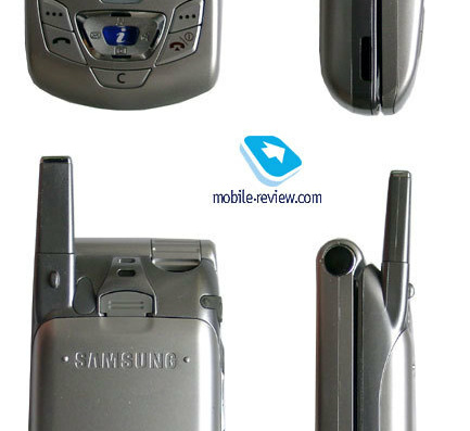 Samsung D410 phone - drawings, dimensions, pictures