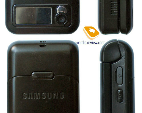 Samsung D550 phone - drawings, dimensions, pictures