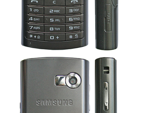 Телефон Samsung D780 Duos - чертежи, габариты, рисунки