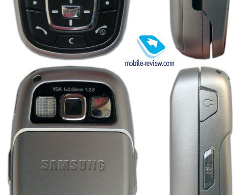 Samsung E350 phone - drawings, dimensions, pictures