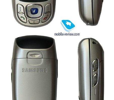 Телефон Samsung E800 - чертежи, габариты, рисунки