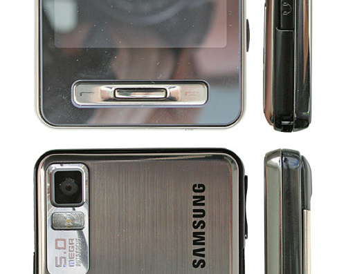Телефон Samsung F480 - чертежи, габариты, рисунки