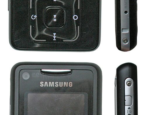 Телефон Samsung F500 - чертежи, габариты, рисунки