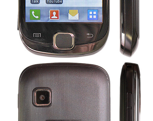 Телефон Samsung Galaxy FIT - чертежи, габариты, рисунки