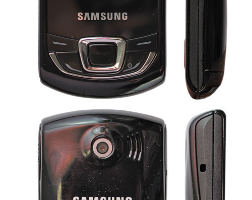 Телефон Samsung Monte Slider E2550 - чертежи, габариты, рисунки