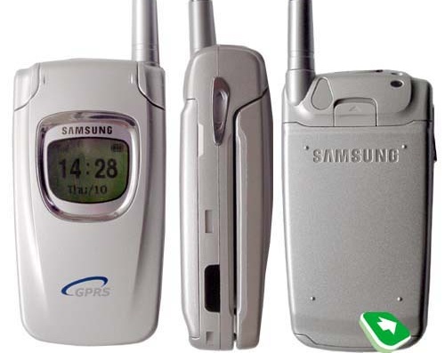 Телефон Samsung Q300 - чертежи, габариты, рисунки