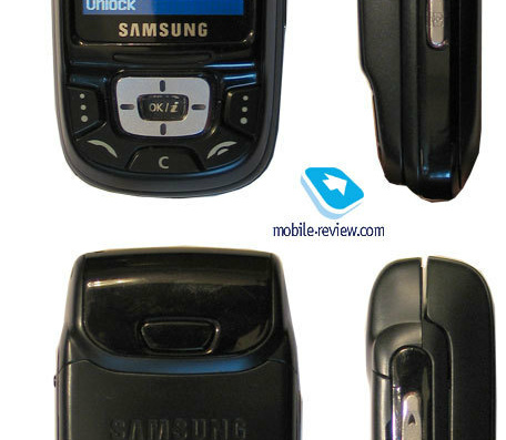 Телефон Samsung SGH-D500 - чертежи, габариты, рисунки