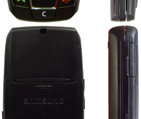 Телефон Samsung SGH-E390 - чертежи, габариты, рисунки