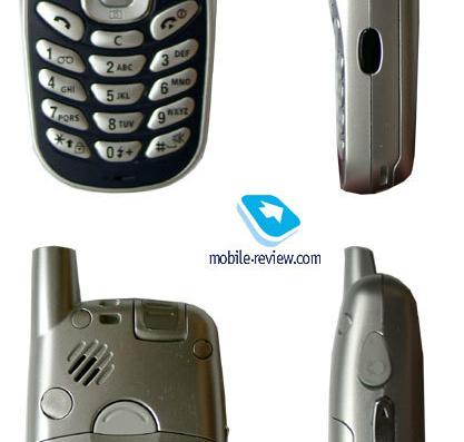 Телефон Samsung X600 - чертежи, габариты, рисунки